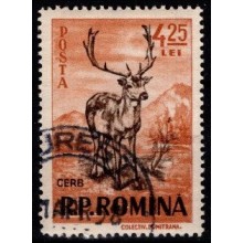 1956 Rumænien. Jagtserie. 